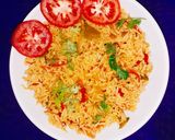 A picture of step 9 of Spicy Tomato Rice.