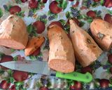 Une image de l'étape 1 de DouGer (burger au patate douce)recette healthy.