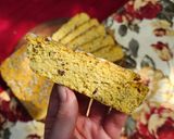 Foto del paso 6 de la receta: 🍂🍁Pan rápido de garbanzos sin harina de trigo, sin levadura, sin amasado 🍁🍂 Fácil y sin ensuciar😅