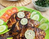 Foto langkah ke 6 dari resep Ikan Bawal Bakar Pedas Manis.
