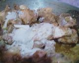 A picture of step 3 of Mugliya chicken maharani.