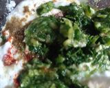 A picture of step 2 of Curd dip.