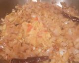 A picture of step 3 of Dhaba style Paneer Masala.