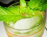 Foto langkah ke 1 dari resep Sirup melon daun mint.