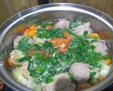 Foto langkah ke 3 dari resep Bakso Kuah rasa Soto.