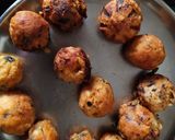 A picture of step 3 of Yam koftas curry.