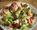 Foto del paso 36 de la receta: Guindas de aquellas, champignonadas...con ensalada