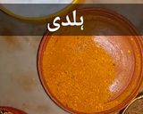 A picture of step 2 of 3 spice lacha pakora.