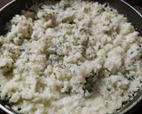 Foto del paso 2 de la receta: "Arroz 🍚🍛" de coliflor con cilantro😜🍱🥙