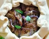 Pas rețetă Tarte cu zucchini, roșii și vinete 6 fotografie