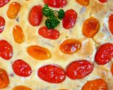 Une image de l'étape 3 de Tarte au thon et tomates cerises.