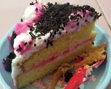 Foto langkah ke 4 dari resep 410.Vanilla Sponge Cake (Base Cake).