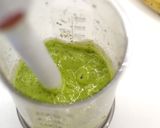 Reggeli zöld smoothie recept fázis 3 fotója