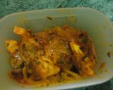 A picture of step 5 of Instant paneer capsicum ki sabji.