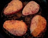 A picture of step 7 of Beetroot Cutlet.