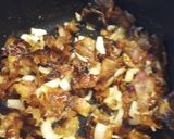 A picture of step 1 of Apricot Bacon Jam on Ground Pork Sandwiches.
