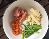 รูปขั้นตอนการทำที่ 1 ของ ข้าวต้มปลา Salmon ไข่ขยี้ (อาหารเด็ก)