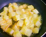 Hình bước làm 1 của món Khoai tây kho chay