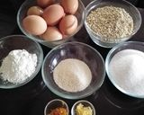 Pas rețetă Tort cu blat de nucă și cremă de ciocolată 1 fotografie