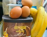 Hình bước làm 1 của món Bánh chuối yến mạch socola (healthy)
