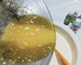 Foto langkah ke 3 dari resep Bolu Lapis Santan Pandan Coklat.