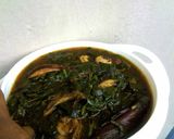 A picture of step 5 of Blue Whiting (Panla)Ewedu Soup.