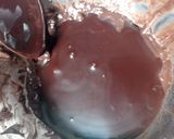 Foto langkah ke 7 dari resep Brownies Kukus Double Layer.