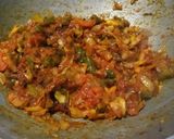 A picture of step 7 of Paneer bhurji.