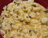 Tepsis karfiol húsmentesen recept fázis 3 fotója