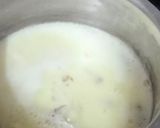 A picture of step 2 of Almond milk Badam milk shake.