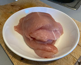 Foto del paso 1 de la receta: Thai curry de vegetales con pavo rebozado y arroz