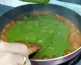 A picture of step 11 of Palak Paneer.