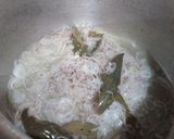 A picture of step 3 of Beef yakhni pulao.