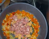 Foto del passaggio 2 della ricetta #660 Paella mista valenciana 🥘🦐🫑🍗🍖🥘