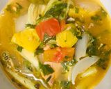 Hình bước làm 5 của món Canh chua cá bất bại