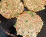 A picture of step 5 of Makki Ragi Mixed Veggie Pancakes.