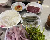 Hình bước làm 1 của món Lẩu mắm tôm