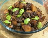 Foto langkah ke 5 dari resep Daging kentang pete masak kecap.