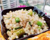 A picture of step 3 of Sabudana Khichdi.