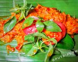 Foto langkah ke 3 dari resep Pepes Bakar Ikan Mata Besar.