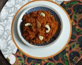 A picture of step 5 of Gajar Ka Halwa.