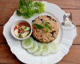 รูปขั้นตอนการทำที่ 6 ของ ข้าวผัดกะเพราคลุก