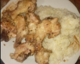 Foto del paso 6 de la receta: Alitas de pollo al horno con arroz blanco