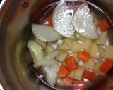 Foto del paso 6 de la receta: Japanese curry (kare) con pollo frito!