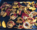 Foto del paso 2 de la receta: Verduras al horno con arroz