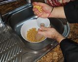 A picture of step 2 of Madrid-Style Chickpea Stew (Cocido Madrileño, Pressure Cooker Version).