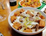 鹹豬肉炒娃娃菜佐油條的食譜步驟8照片