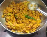 A picture of step 2 of Fresh/Raw Haldi Pickle.