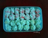 Foto langkah ke 5 dari resep Klepon Merah Putih.