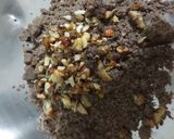 A picture of step 3 of Ragi walnut ladoo.